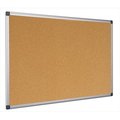 Officetop 4 x 6 ft. Super Value Basic Cork Bulletin Board OF48696